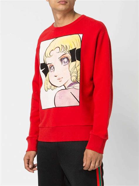 gucci manga sweater|gucci sweatshirt women's.